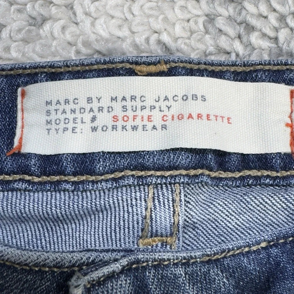 Marc By Marc Jacobs Jeans Womens 30 Blue‎ Sofie Cigarette Slim Ankle